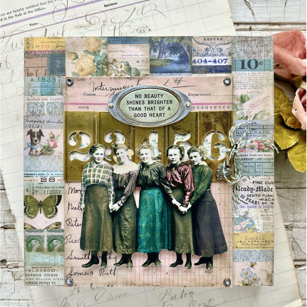 Ranger Tim Holtz Distress Crayons SET 14 tdbk82293 Vignette Display Panel | color-code:ALT01