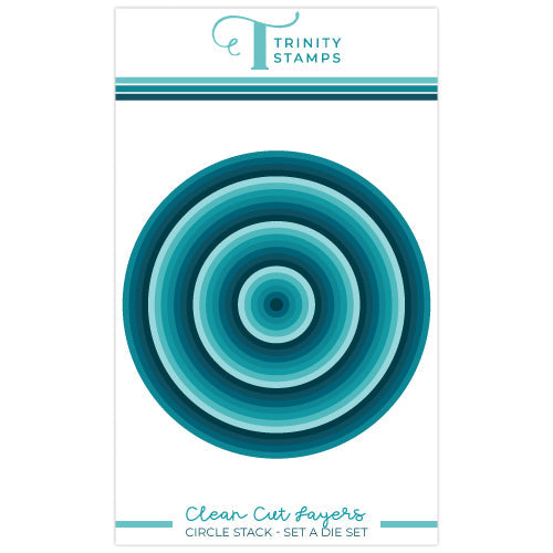 Trinity Stamps Clean Cut Layers Circles Set A Die Set tmd-213