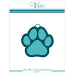 Trinity Stamps Paw Print Shaker Tag Die Set tmd-221