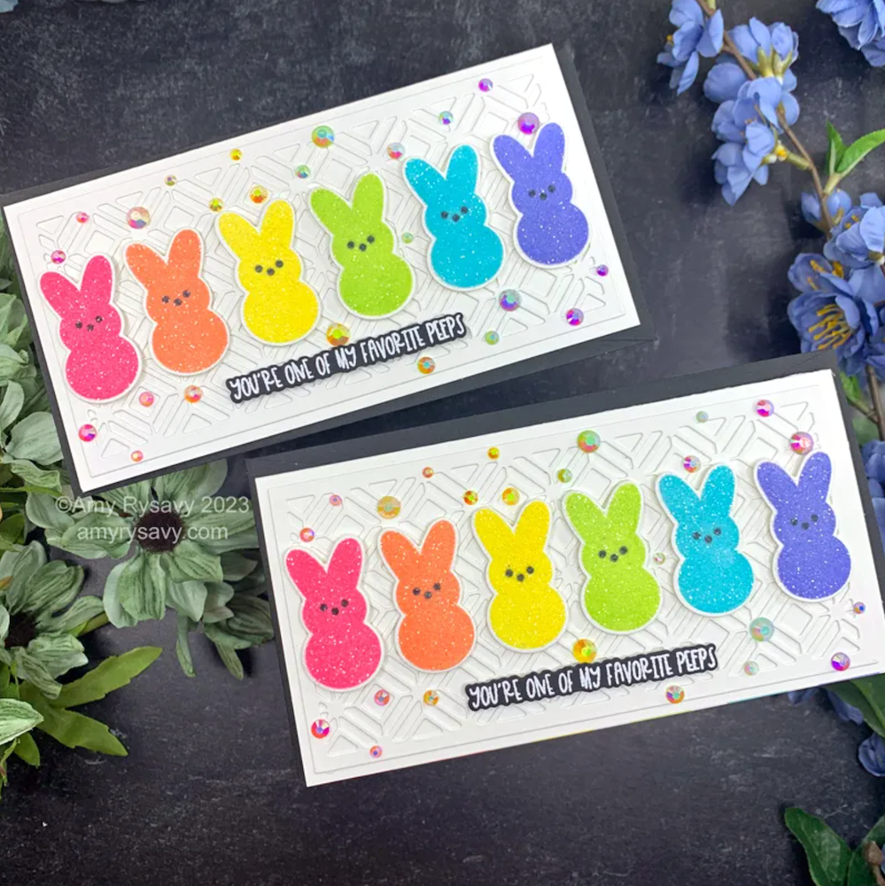 Trinity Stamps Peep Show Clear Stamp Set tps-228 Peeps | color-code:ALT01
