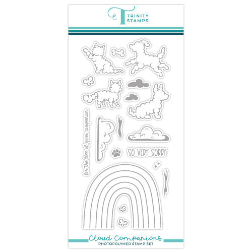 Trinity Stamps Cloud Companions Clear Stamp Set tps-254