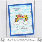 The Rabbit Hole Designs Sunny Days and Rainbow Dies TRH-193D clouds