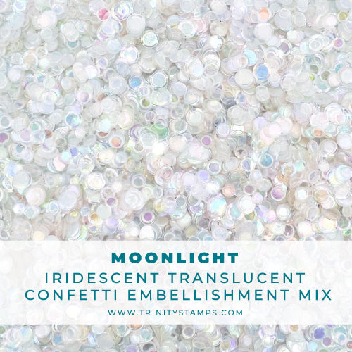 Trinity Stamps Moonlight Confetti Embellishment Box tsb-371