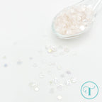 Trinity Stamps Moonlight Confetti Embellishment Box tsb-371 clear iridescent