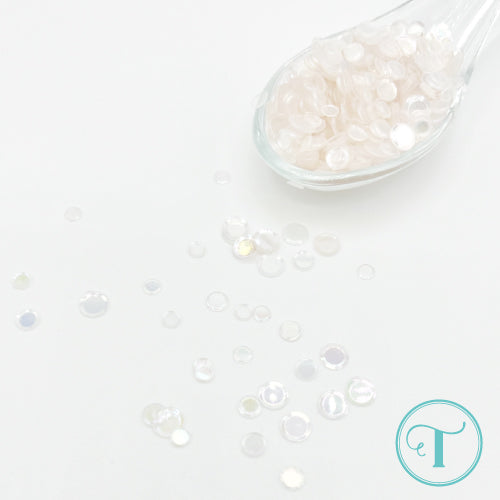 Trinity Stamps Moonlight Confetti Embellishment Box tsb-371 clear iridescent