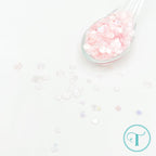 Trinity Stamps Fairy Aura Confetti Embellishment Box tsb-372 Light Pink