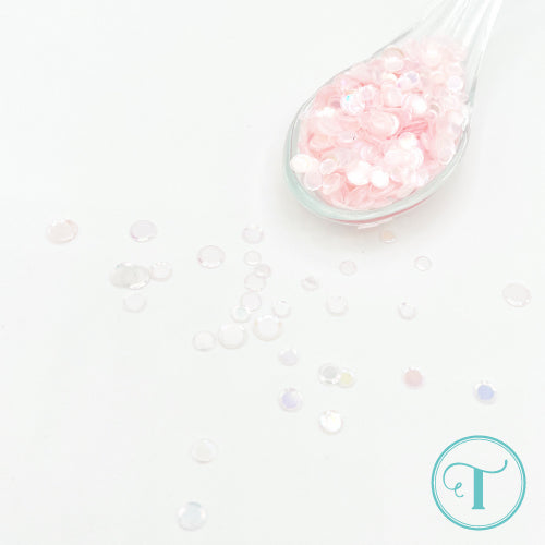 Trinity Stamps Fairy Aura Confetti Embellishment Box tsb-372 Light Pink