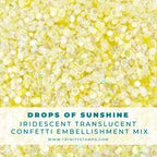 Trinity Stamps Drops of Sunshine Confetti Embellishment Box tsb-376