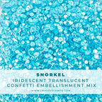 Trinity Stamps Snorkel Confetti Embellishment Box tsb-378