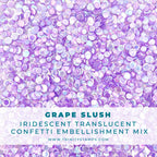 Trinity Stamps Grape Slush Confetti Embellishment Box tsb-382