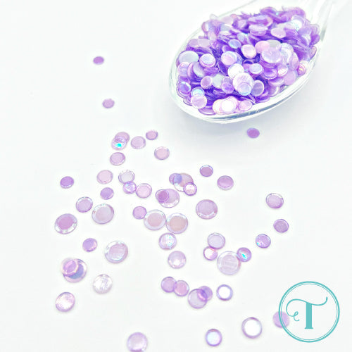 Trinity Stamps Grape Slush Confetti Embellishment Box tsb-382 Purple Iridescent Mix
