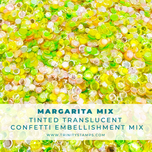 Trinity Stamps Margarita Mix Confetti Embellishment Box tsb-387