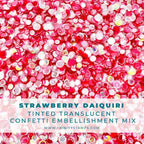 Trinity Stamps Strawberry Daiquiri Confetti Embellishment Box tsb-388