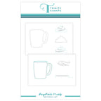 Trinity Stamps Layered Mug 6 x 9 Stencil tss-066